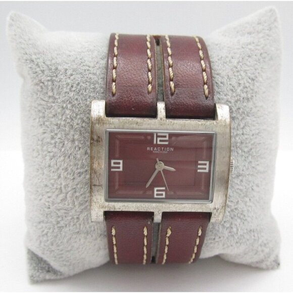 Women Kenneth Cole Reacton Quartz Analog 32mm Watch (H813) "New Battery" - Picture 1 of 11
